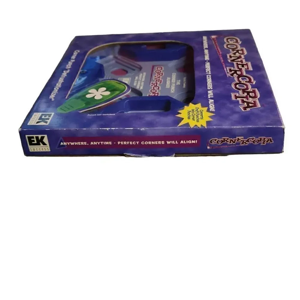 EK Success Cornercopia Corner Punch Aligner Converts Craft Punches To Corners